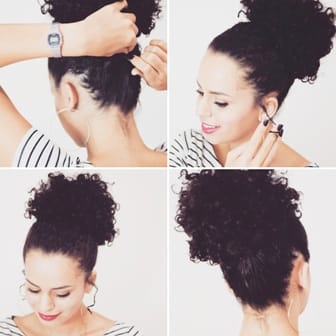 4 Passo a passo afro puff menor - Afro Puff