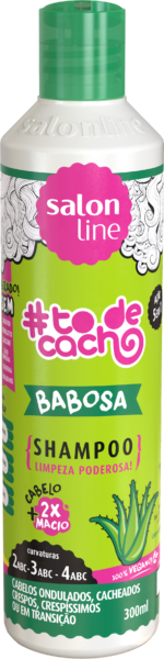 Shampoo de babosa #todecacho limpeza poderosa