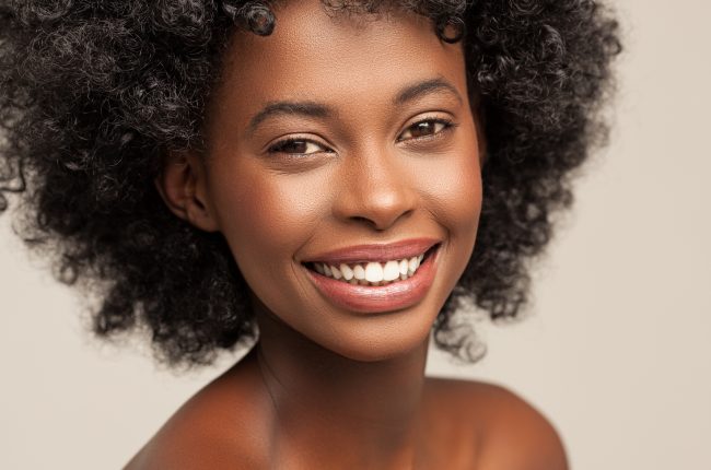 Beautiful African Woman Smiling