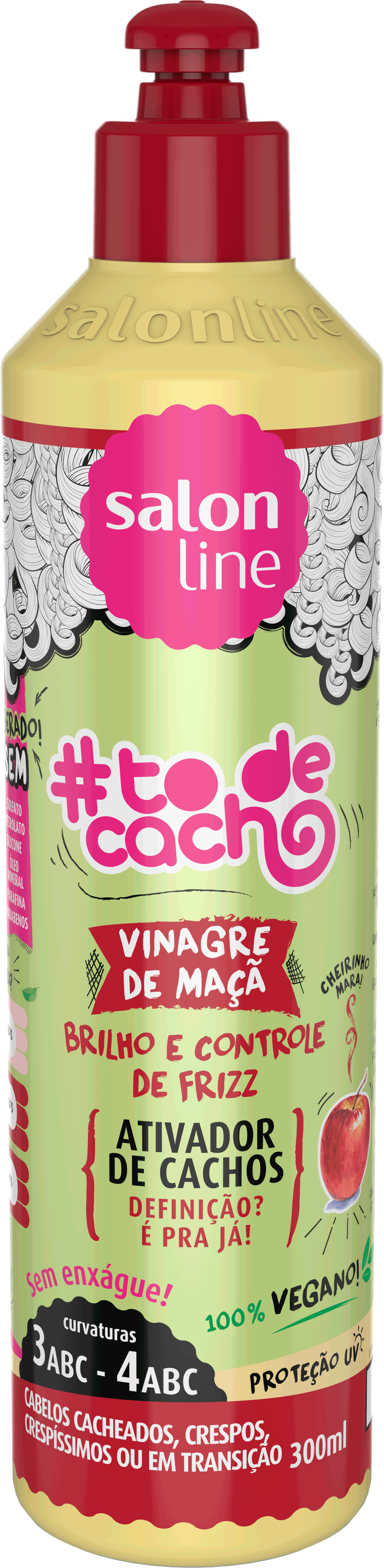 Ativador De Cachos Vinagre De Maca Todecacho