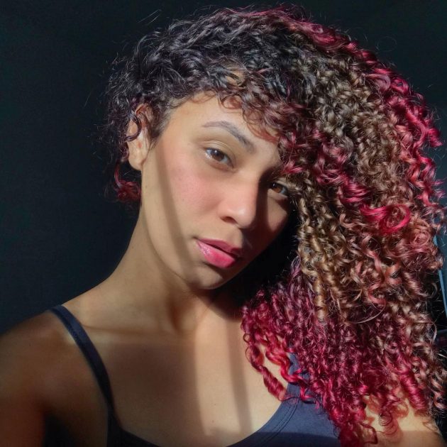 Mechas Coloridas Cabelo Cacheado Com Mechas Coloridas: Inspirações e Dicas