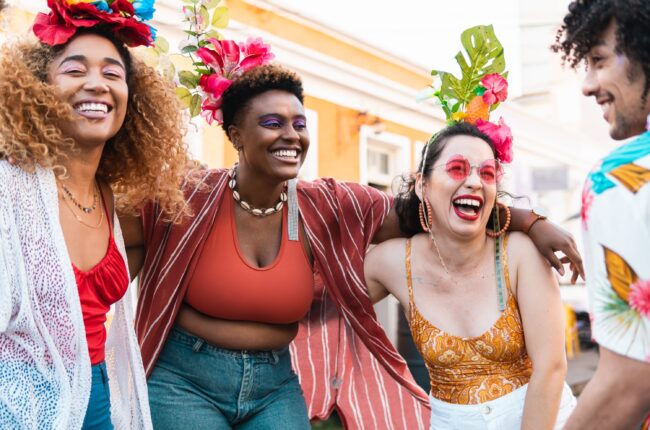 penteados de carnaval